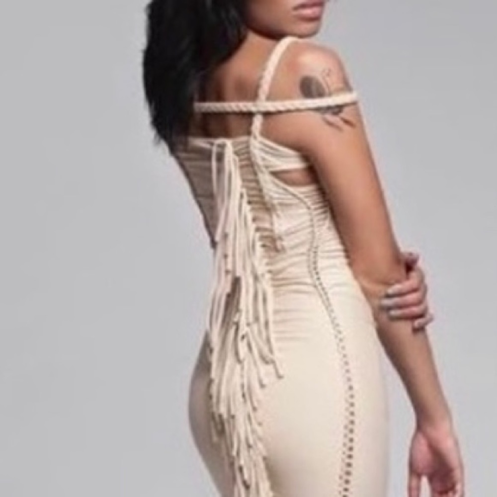 Sexy Fringe Dress Small